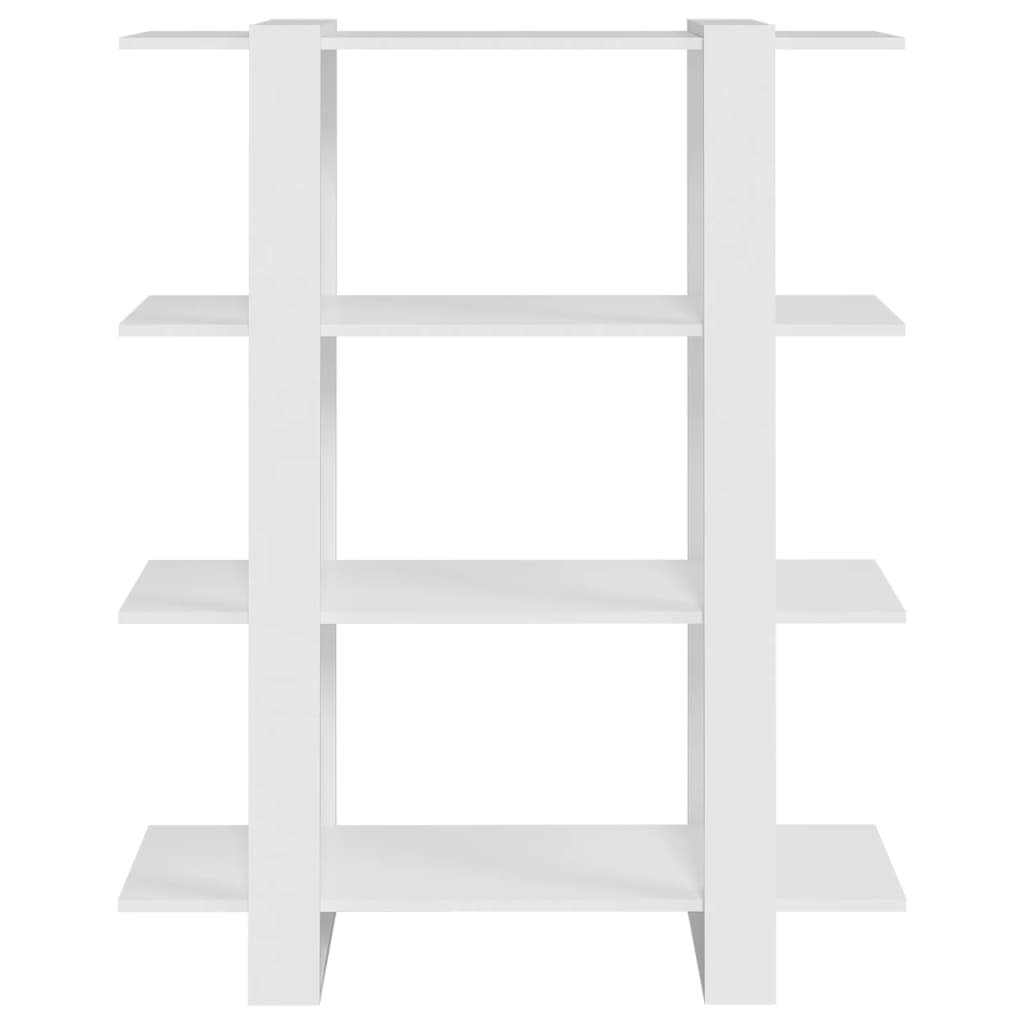 Libreria/Divisorio Bianco 100x30x123,5 cm