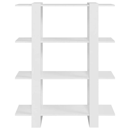 Libreria/Divisorio Bianco 100x30x123,5 cm