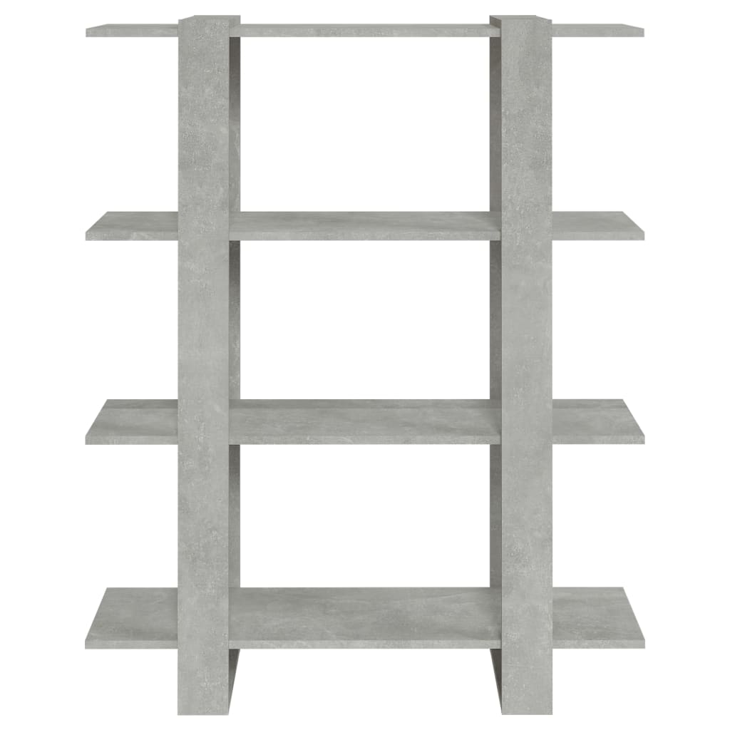 Libreria/Divisorio Grigio Cemento 100x30x123,5 cm | homemem39