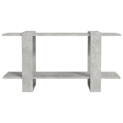 Libreria Grigio Cemento 100x30x51 cm in Legno Multistrato | homemem39