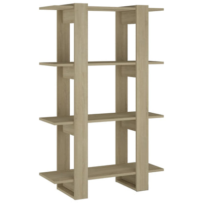 Libreria/Divisorio Rovere Sonoma 80x30x123,5 cm | homemem39