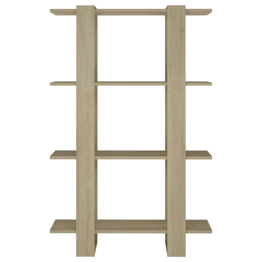 Libreria/Divisorio Rovere Sonoma 80x30x123,5 cm | homemem39