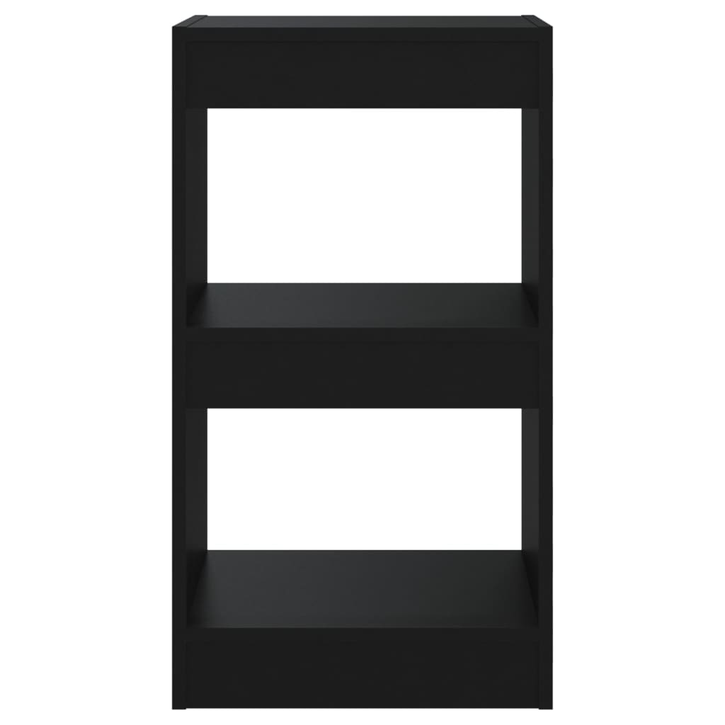 Libreria/Divisorio Nero 40x30x72 cm | homemem39