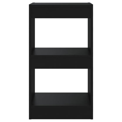 Libreria/Divisorio Nero 40x30x72 cm | homemem39