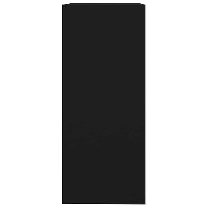 Libreria/Divisorio Nero 40x30x72 cm