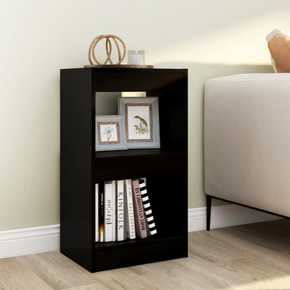 Libreria/Divisorio Nero 40x30x72 cm | homemem39