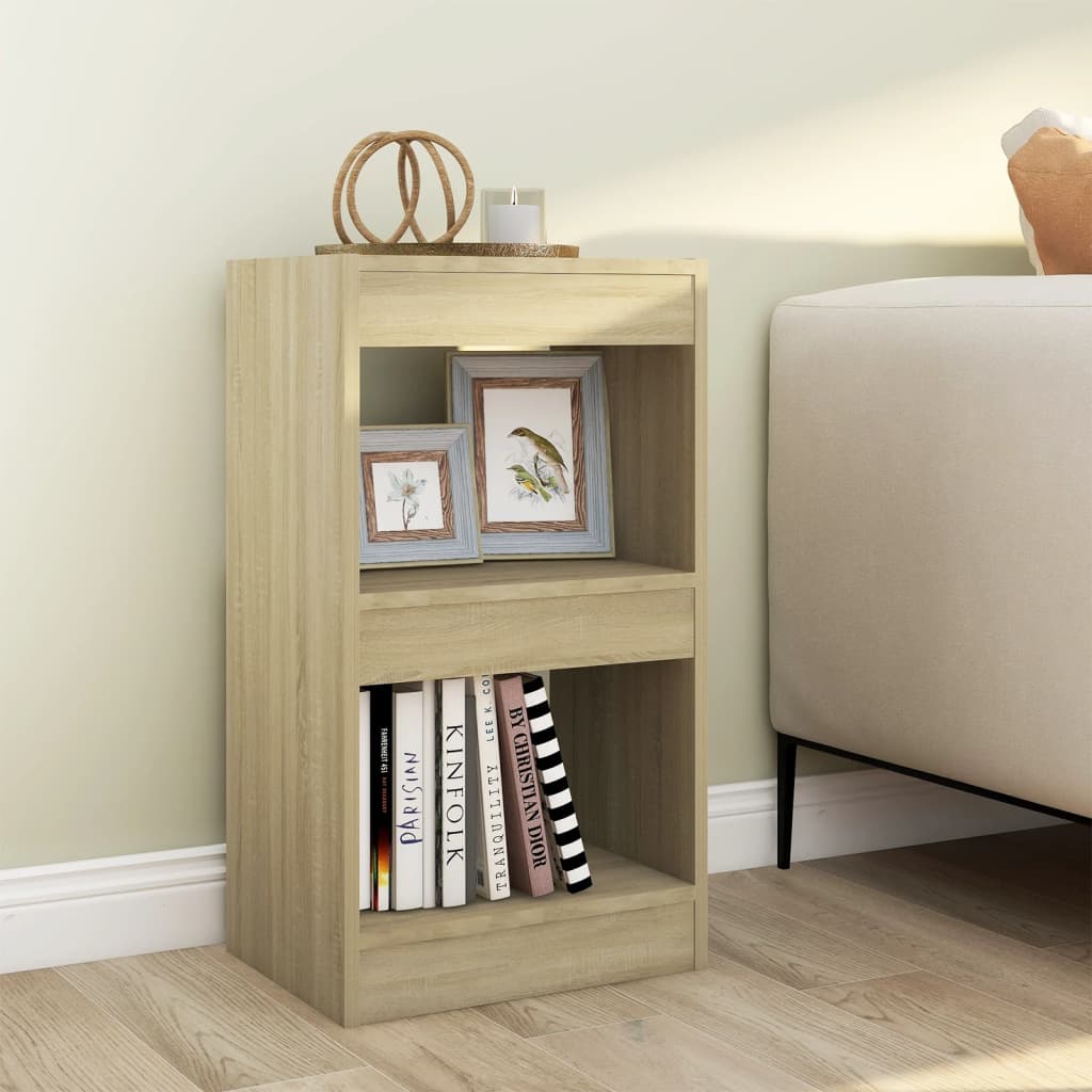 Libreria/Divisorio Rovere Sonoma 40x30x72 cm | homemem39
