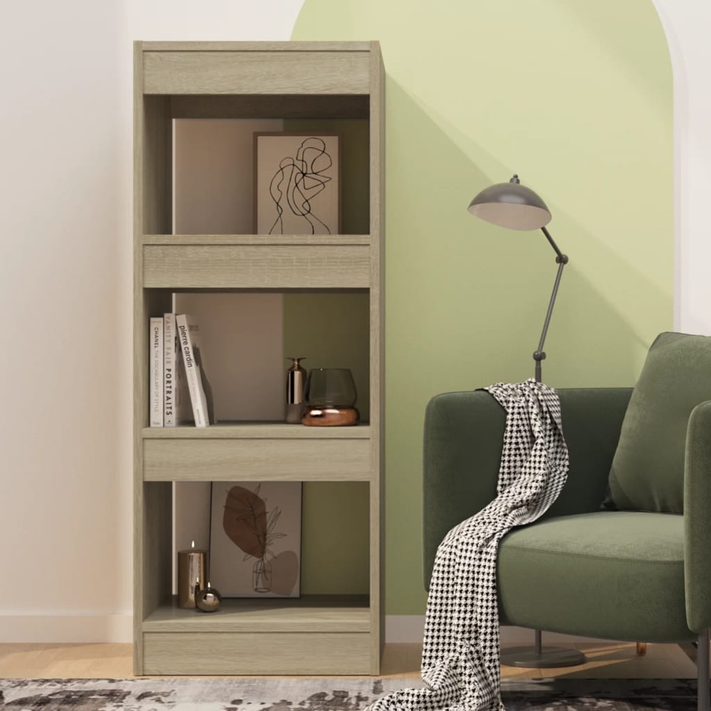 Libreria/Divisorio Rovere Sonoma 40x30x103 cm in Truciolato | homemem39