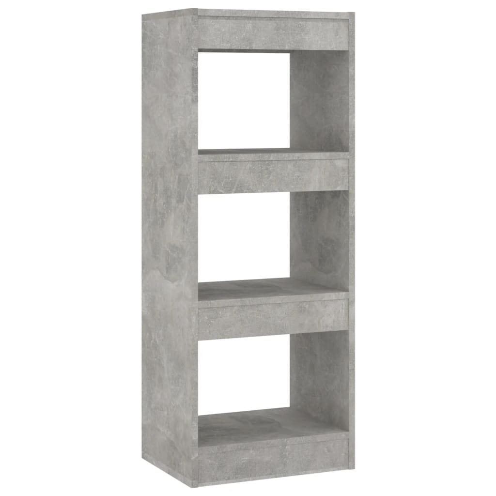 Libreria/Divisorio Grigio Cemento 40x30x103 cm in Truciolato | homemem39