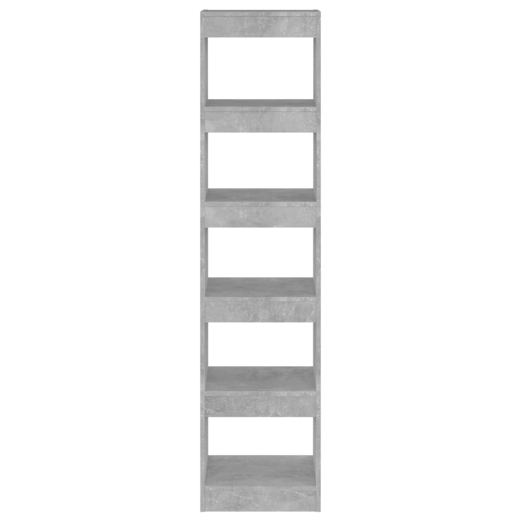 Libreria/Divisorio Grigio Cemento 40x30x166 cm | homemem39