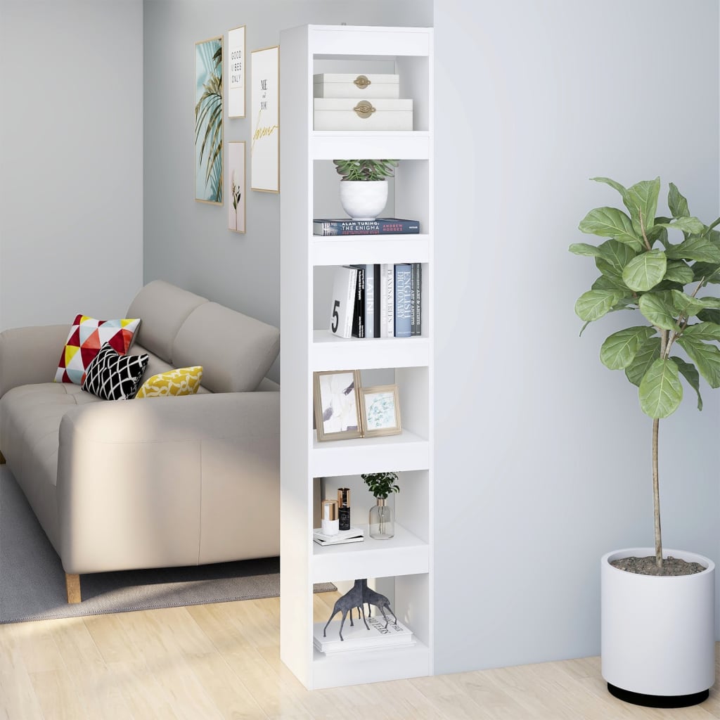 Libreria/Divisorio Bianco 40x30x198 cm | homemem39