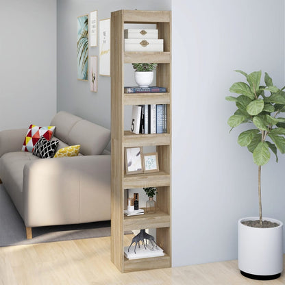 Libreria/Divisorio Rovere Sonoma 40x30x198 cm | homemem39