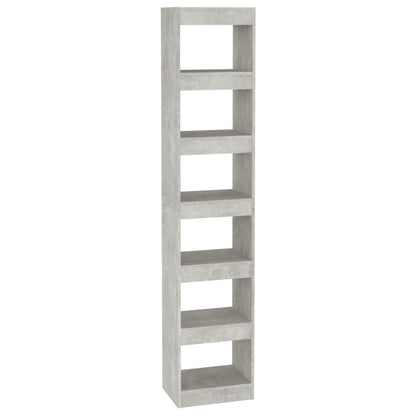 Libreria/Divisorio Grigio Cemento 40x30x198 cm | homemem39