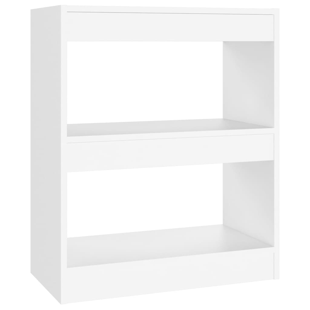 Libreria/Divisorio Bianco 60x30x72 cm | homemem39