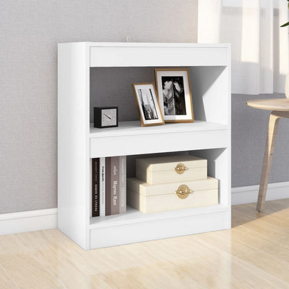 Libreria/Divisorio Bianco 60x30x72 cm | homemem39