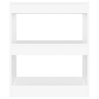 Libreria/Divisorio Bianco 60x30x72 cm | homemem39