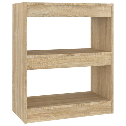 Libreria/Divisorio Rovere Sonoma 60x30x72 cm | homemem39