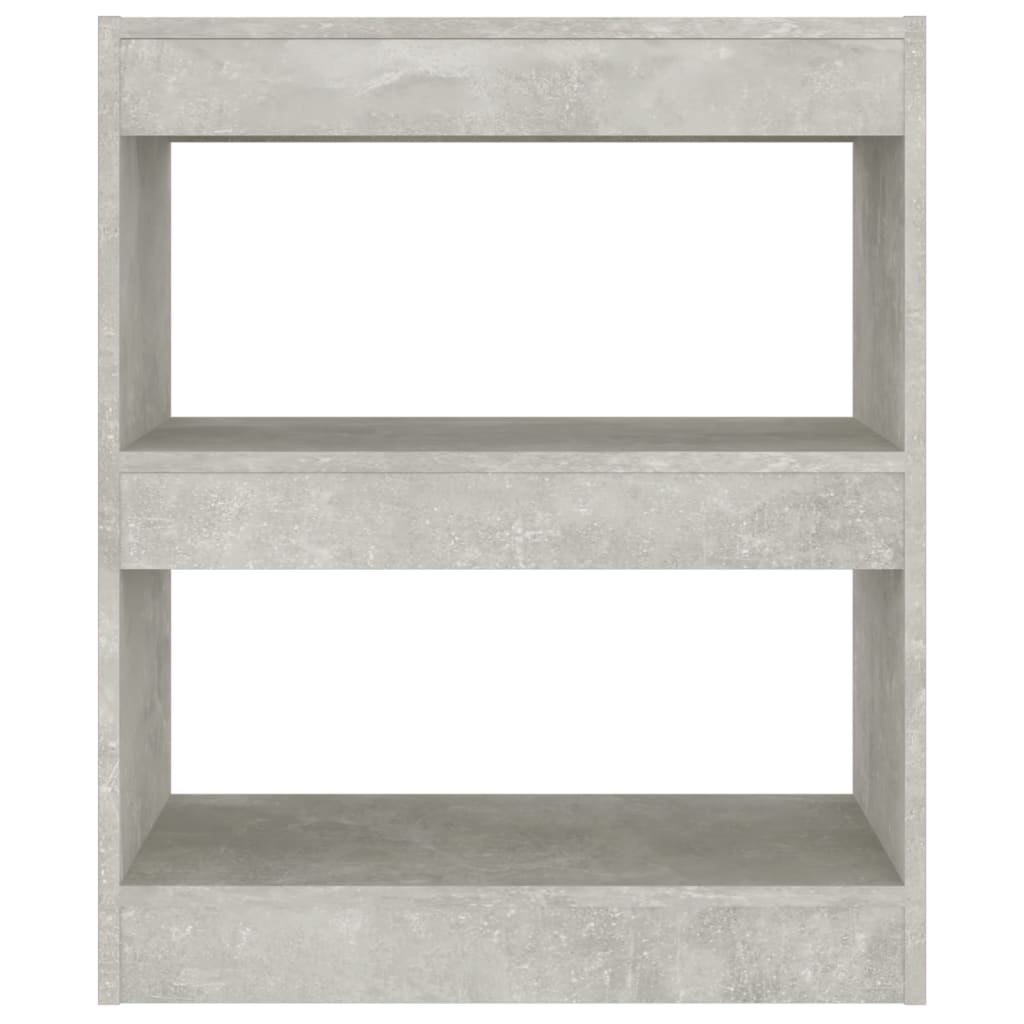 Libreria/Divisorio Grigio Cemento 60x30x72 cm | homemem39