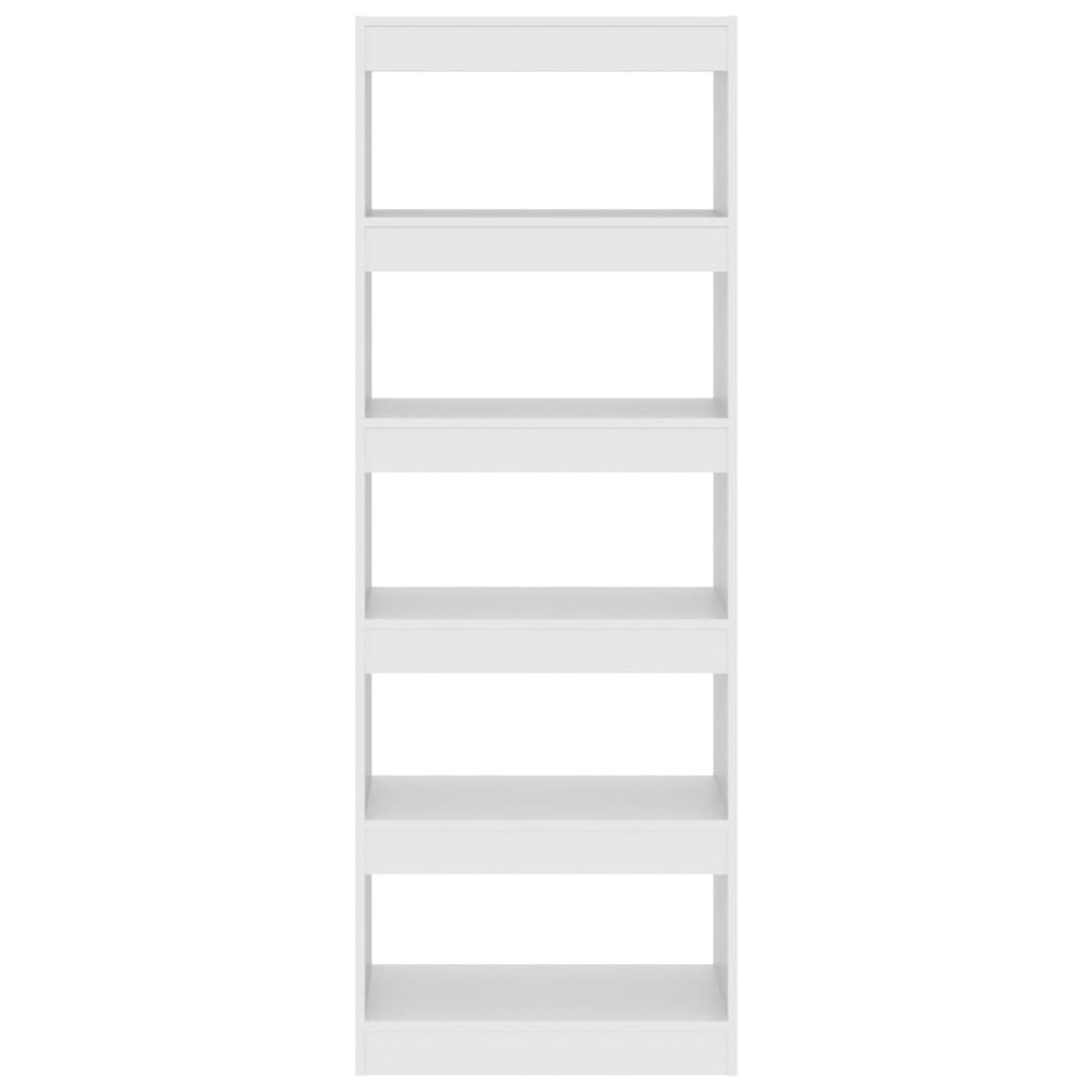 Libreria/Divisorio Bianco 60x30x166 cm in Truciolato | homemem39