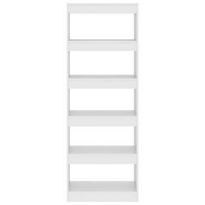 Libreria/Divisorio Bianco 60x30x166 cm in Truciolato | homemem39