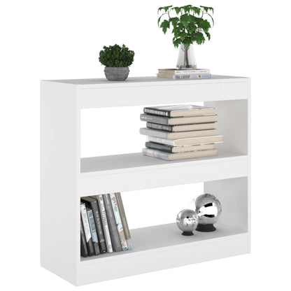 Libreria/Divisorio Bianco 80x30x72 cm | homemem39