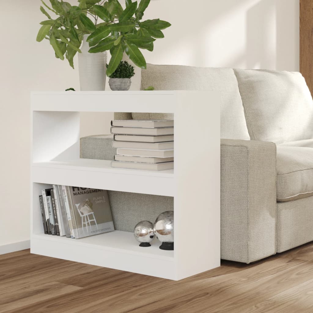 Libreria/Divisorio Bianco 80x30x72 cm | homemem39