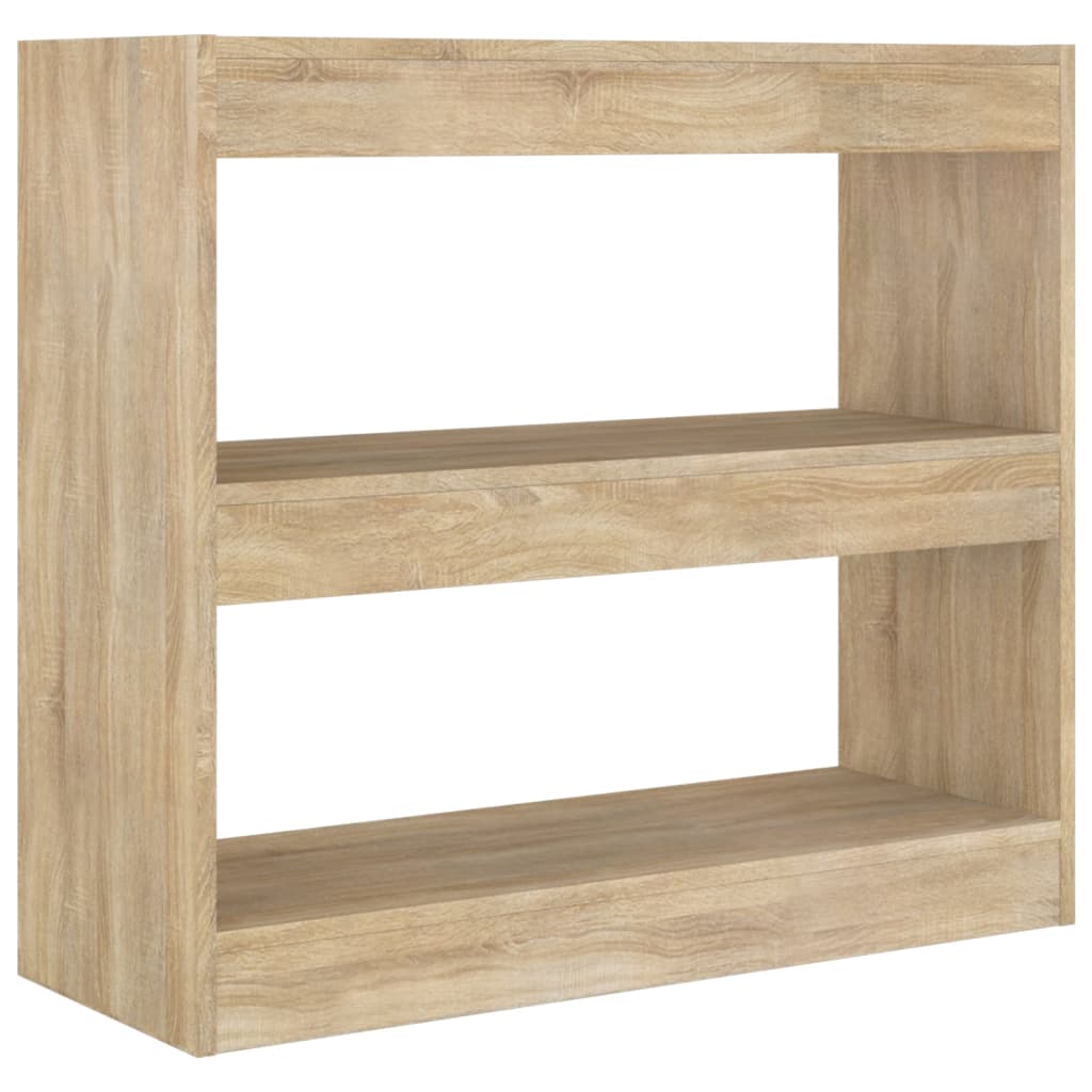 Libreria/Divisorio Rovere Sonoma 80x30x72 cm | homemem39