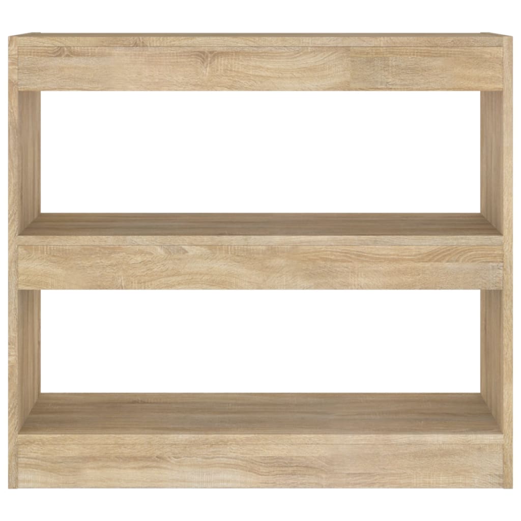 Libreria/Divisorio Rovere Sonoma 80x30x72 cm | homemem39