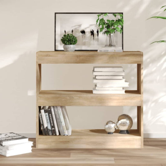 Libreria/Divisorio Rovere Sonoma 80x30x72 cm - homemem39