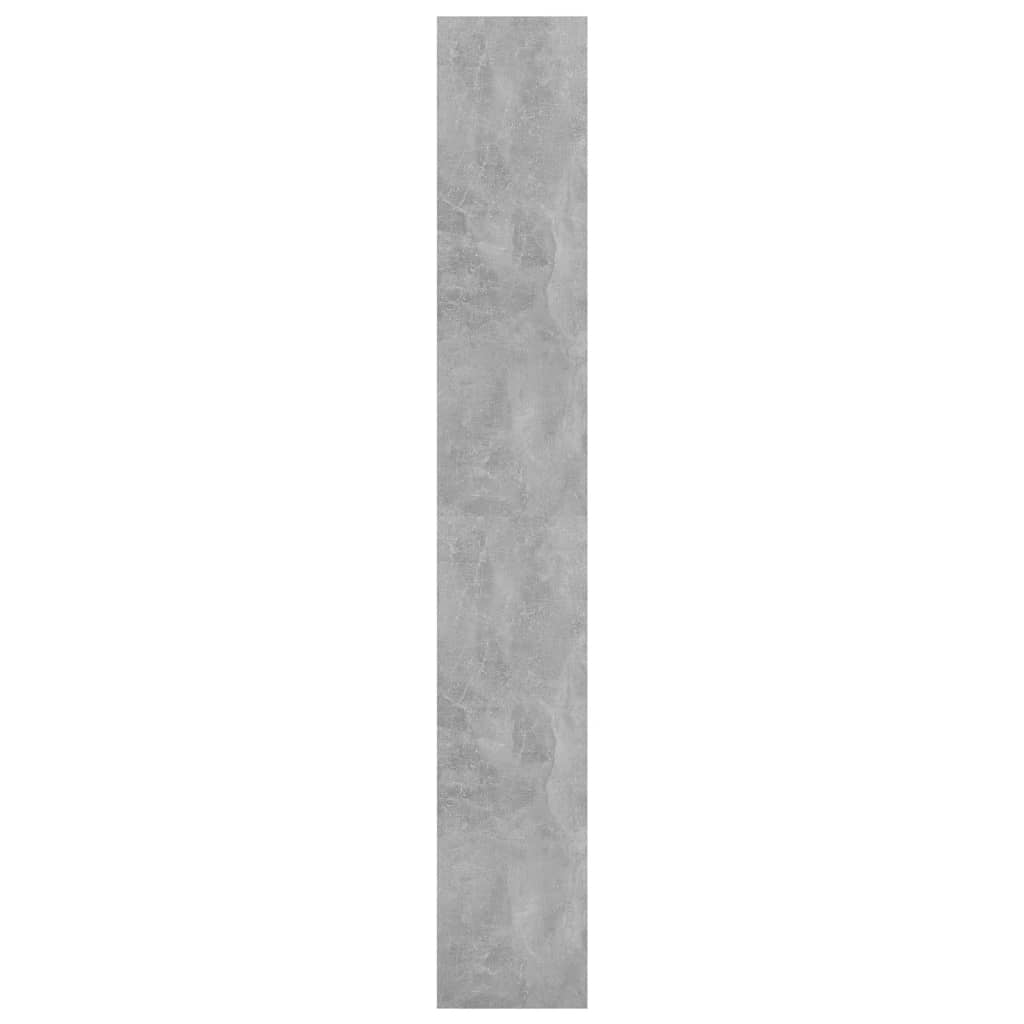 Libreria/Divisorio Grigio Cemento 80x30x198 cm in Truciolato | homemem39