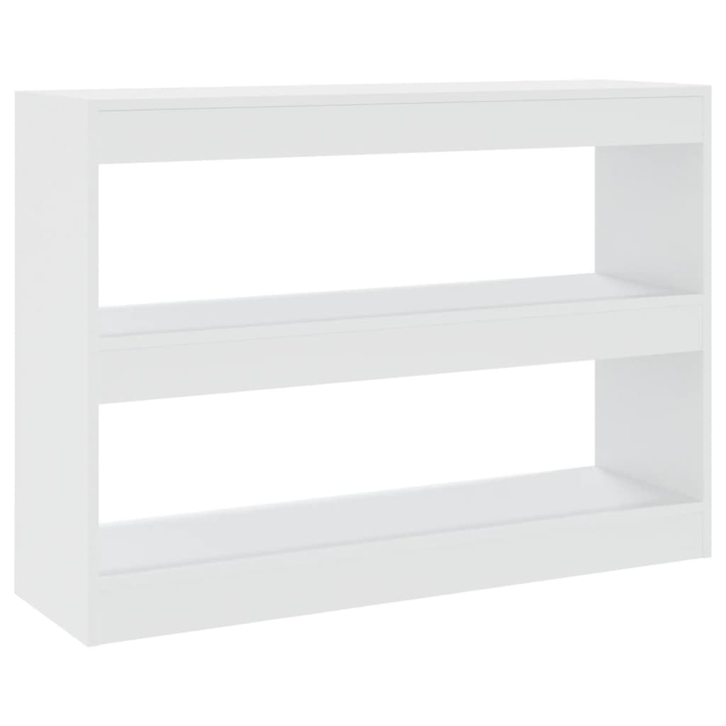 Libreria/Divisorio Bianco 100x30x72 cm - homemem39