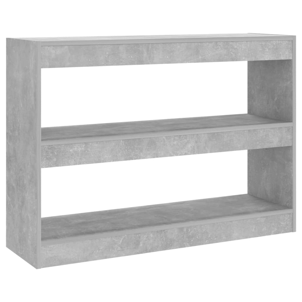 Libreria/Divisorio Grigio Cemento 100x30x72 cm | homemem39