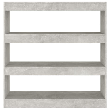 Libreria/Divisorio Grigio Cemento 100x30x103 cm | homemem39