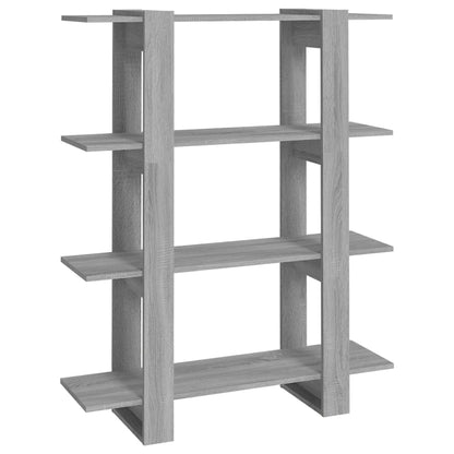 Libreria/Divisorio Grigio Sonoma 100x30x123,5 cm | homemem39