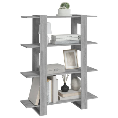Libreria/Divisorio Grigio Sonoma 100x30x123,5 cm | homemem39