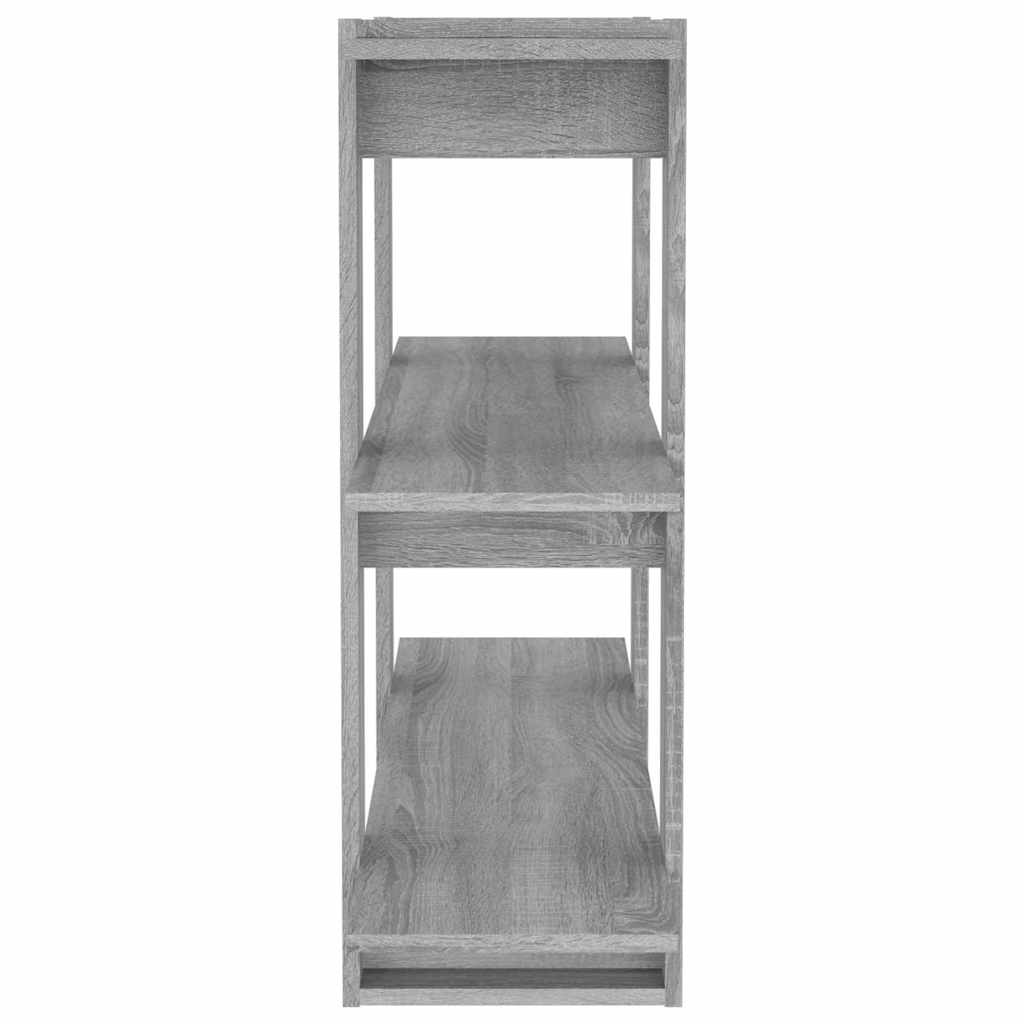Libreria/Divisorio Grigio Sonoma 100x30x87 cm