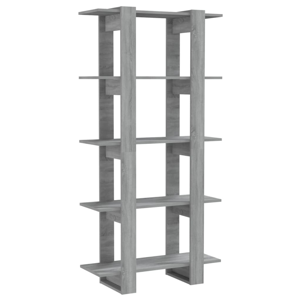 Libreria/Divisorio Grigio Sonoma 80x30x160 cm in Truciolato | homemem39