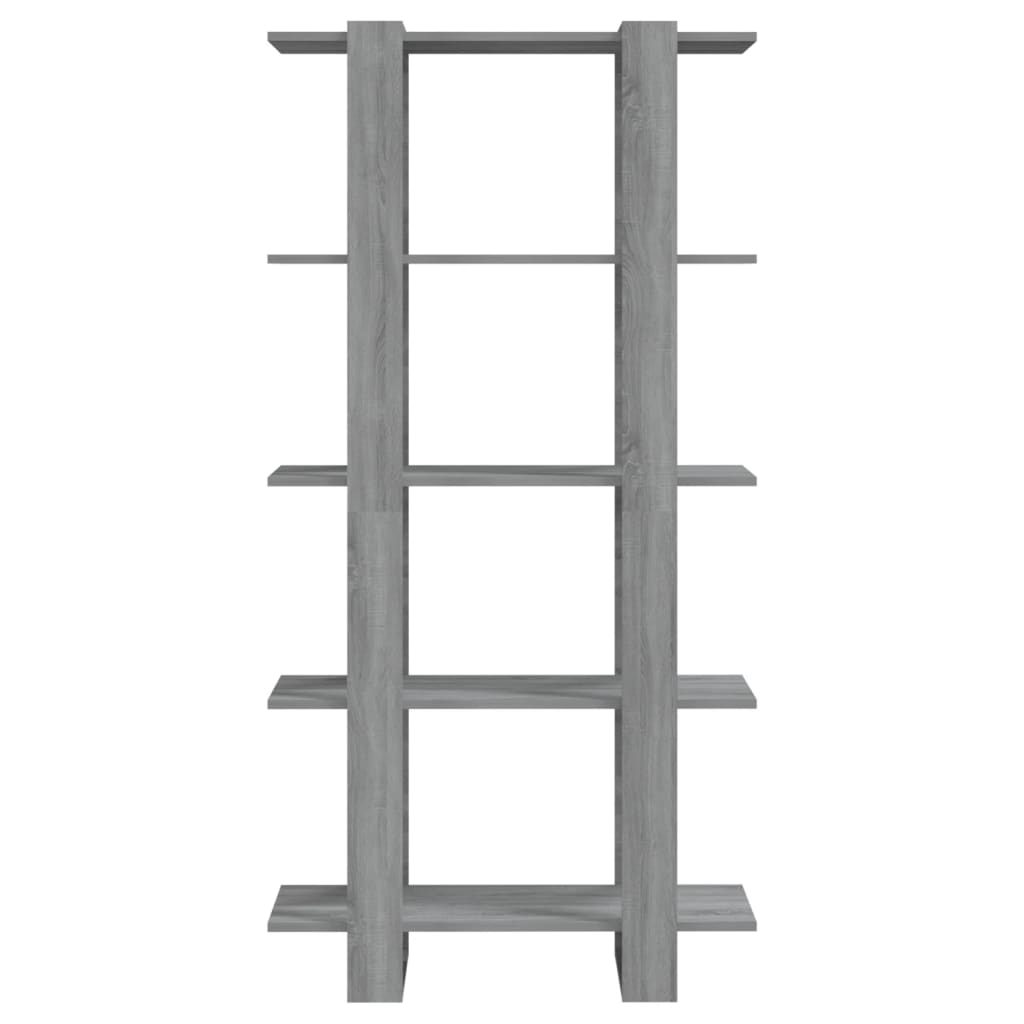 Libreria/Divisorio Grigio Sonoma 80x30x160 cm in Truciolato | homemem39