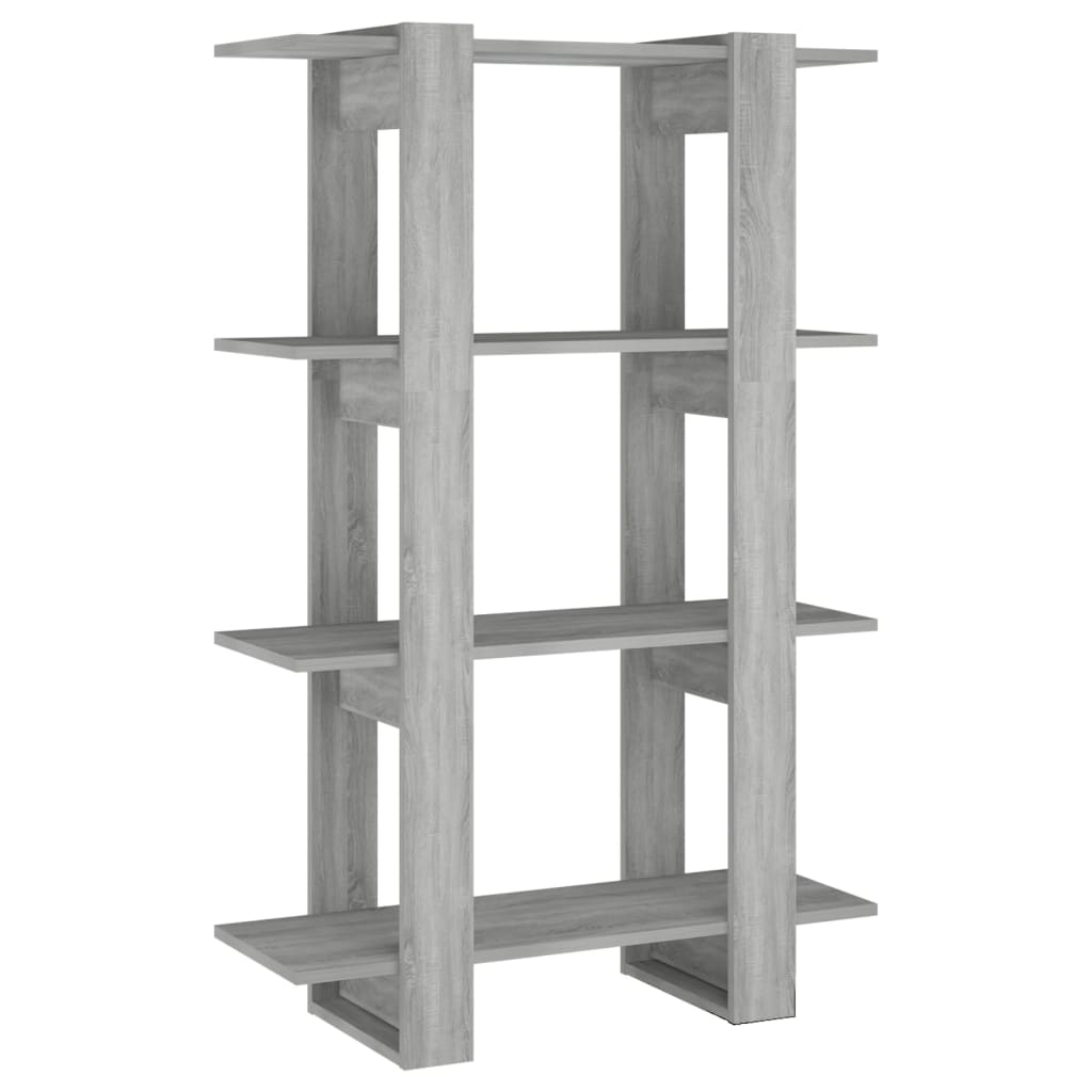Libreria/Divisorio Grigio Sonoma 80x30x123,5 cm | homemem39