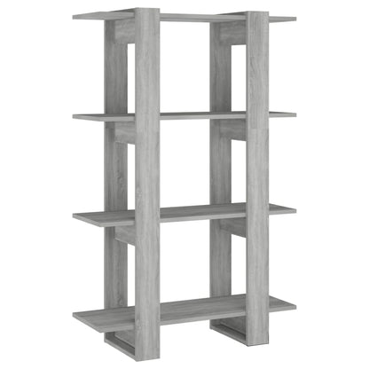 Libreria/Divisorio Grigio Sonoma 80x30x123,5 cm | homemem39