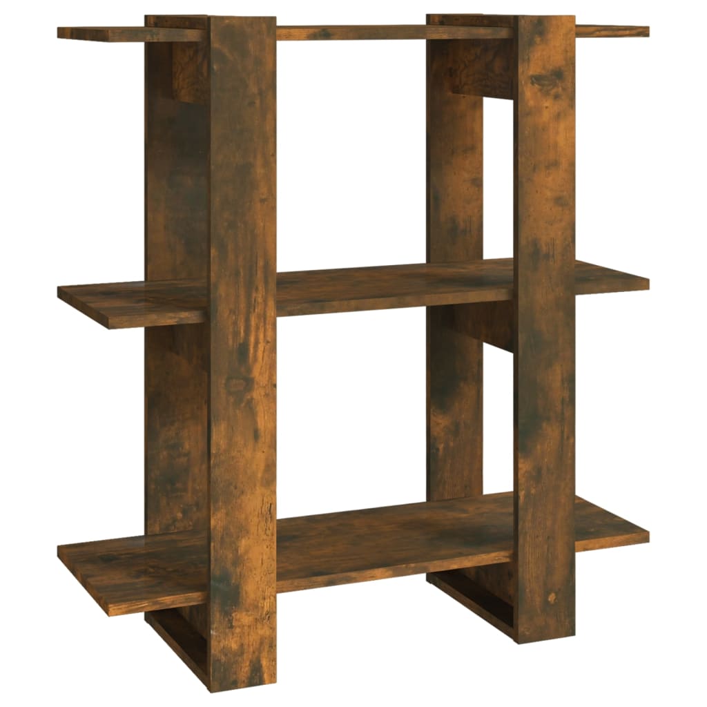 Libreria/Divisorio Rovere Fumo 80x30x87 cm | homemem39