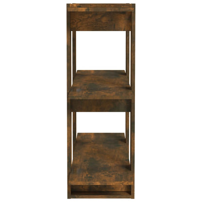 Libreria/Divisorio Rovere Fumo 80x30x87 cm | homemem39