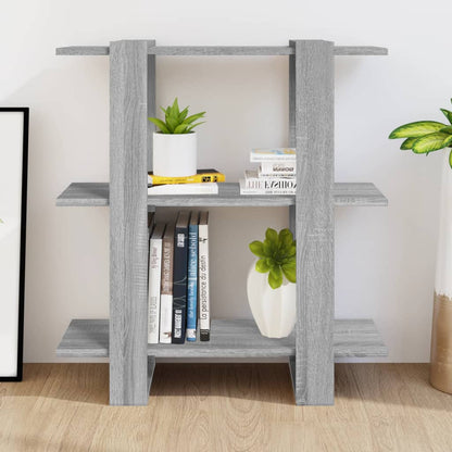 Libreria/Divisorio Grigio Sonoma 80x30x87 cm | homemem39