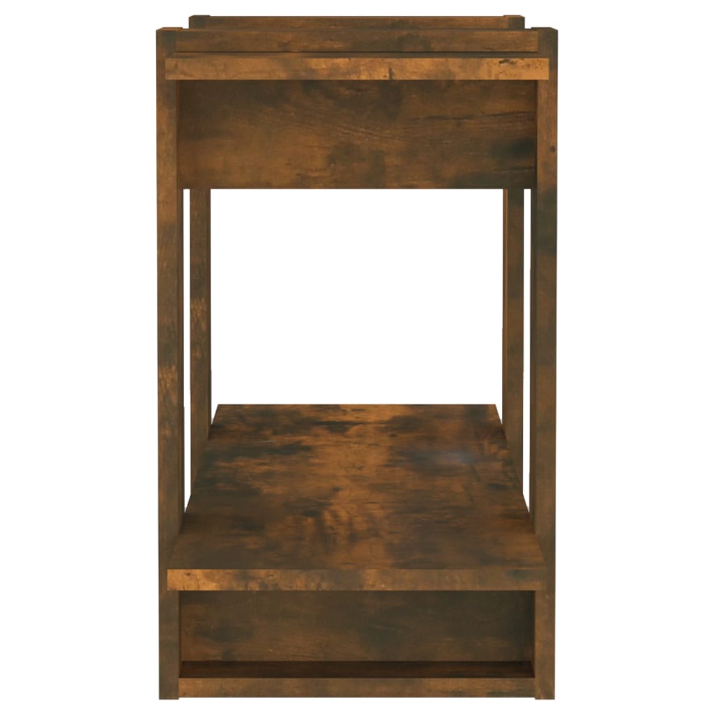 Libreria/Divisorio Rovere Fumo 80x30x51 cm | homemem39