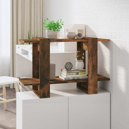 Libreria/Divisorio Rovere Fumo 80x30x51 cm | homemem39