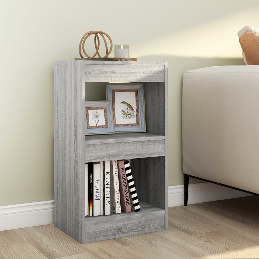 Libreria/Divisorio Grigio Sonoma 40x30x72 cm | homemem39