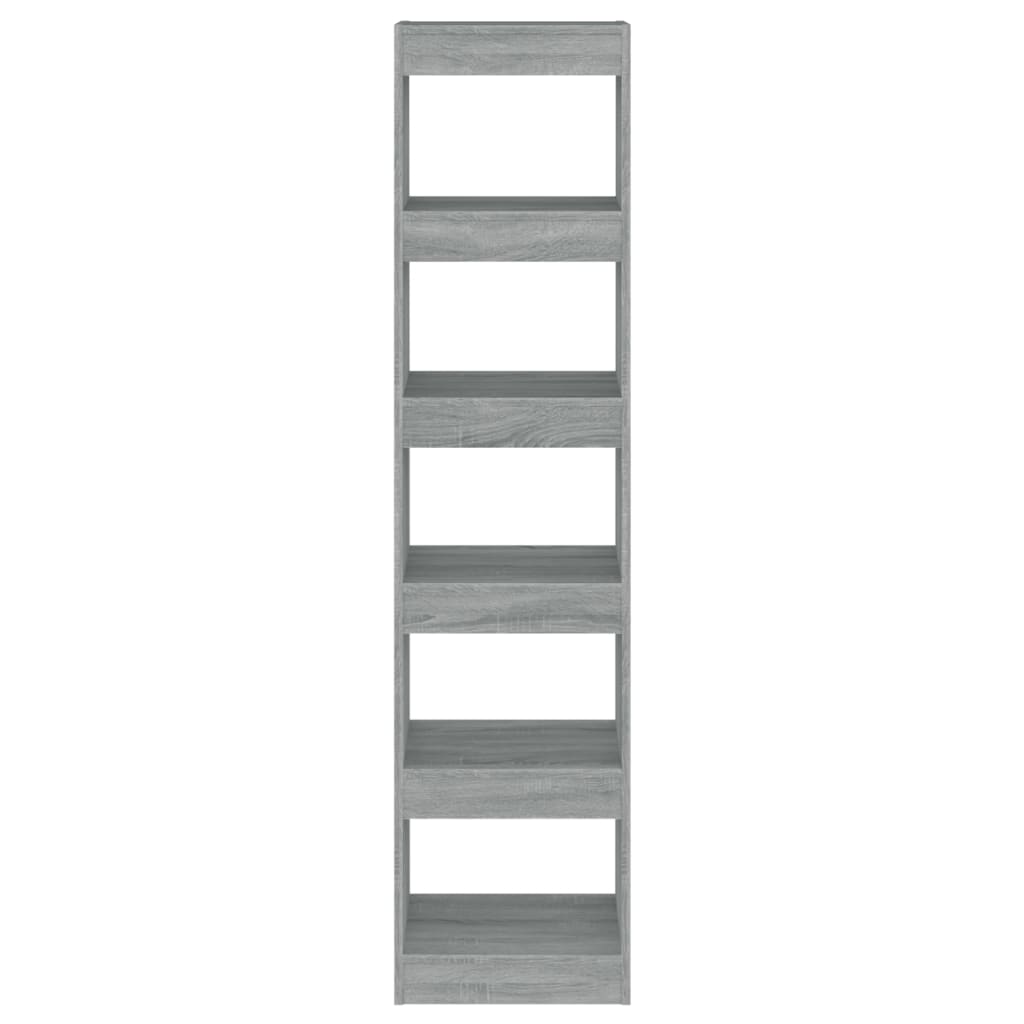 Libreria/Divisorio Grigio Sonoma 40x30x166 cm | homemem39