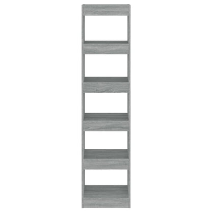 Libreria/Divisorio Grigio Sonoma 40x30x166 cm | homemem39