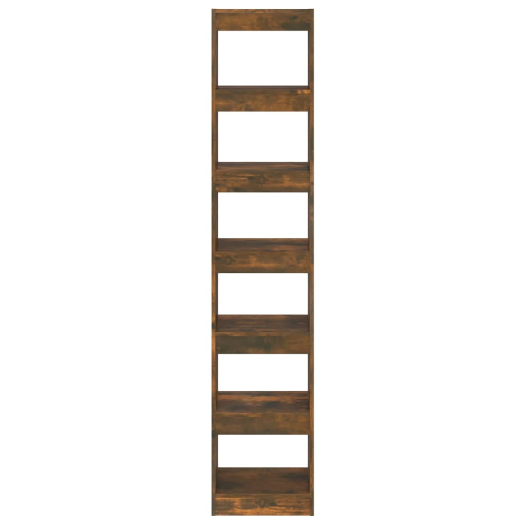 Libreria/Divisorio Rovere Fumo 40x30x198 cm | homemem39