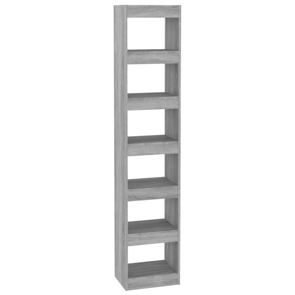 Libreria/Divisorio Grigio Sonoma 40x30x198 cm | homemem39